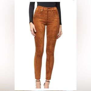 Good American Suede Pants / Jeans